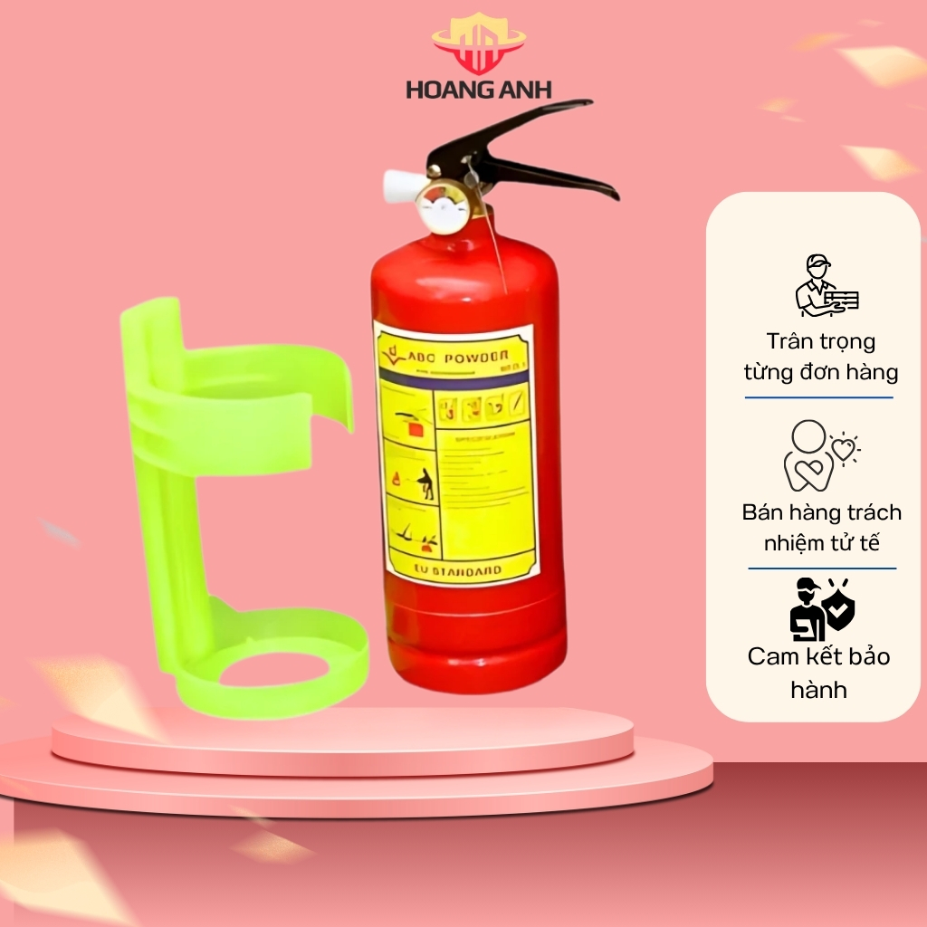 Bình Chữa Cháy Bột, bình cứu hỏa MFZ2 ABC Vinfire 2kg, có tầm phun xa lên đến 2m