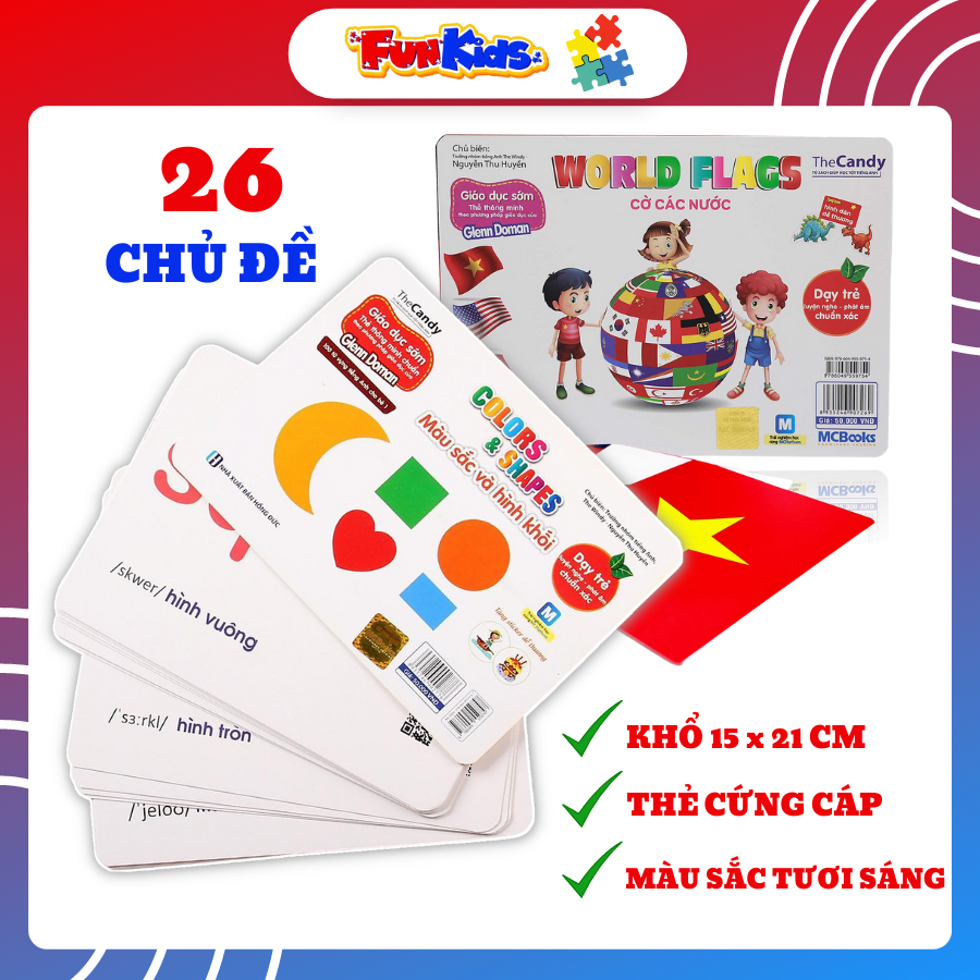 Bộ Thẻ Học Thông Minh Flashcard Học Tiếng Anh  26 Chủ Đề Cho Bé Từ 2 Tuổi Trở Lên Kích Thích Phát Triển Trí Não Và Tăng Cường Vốn Từ Vựng
