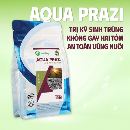 Hỗ trợ vấn đề ký sinh trùng trên tôm cá aqua prazi