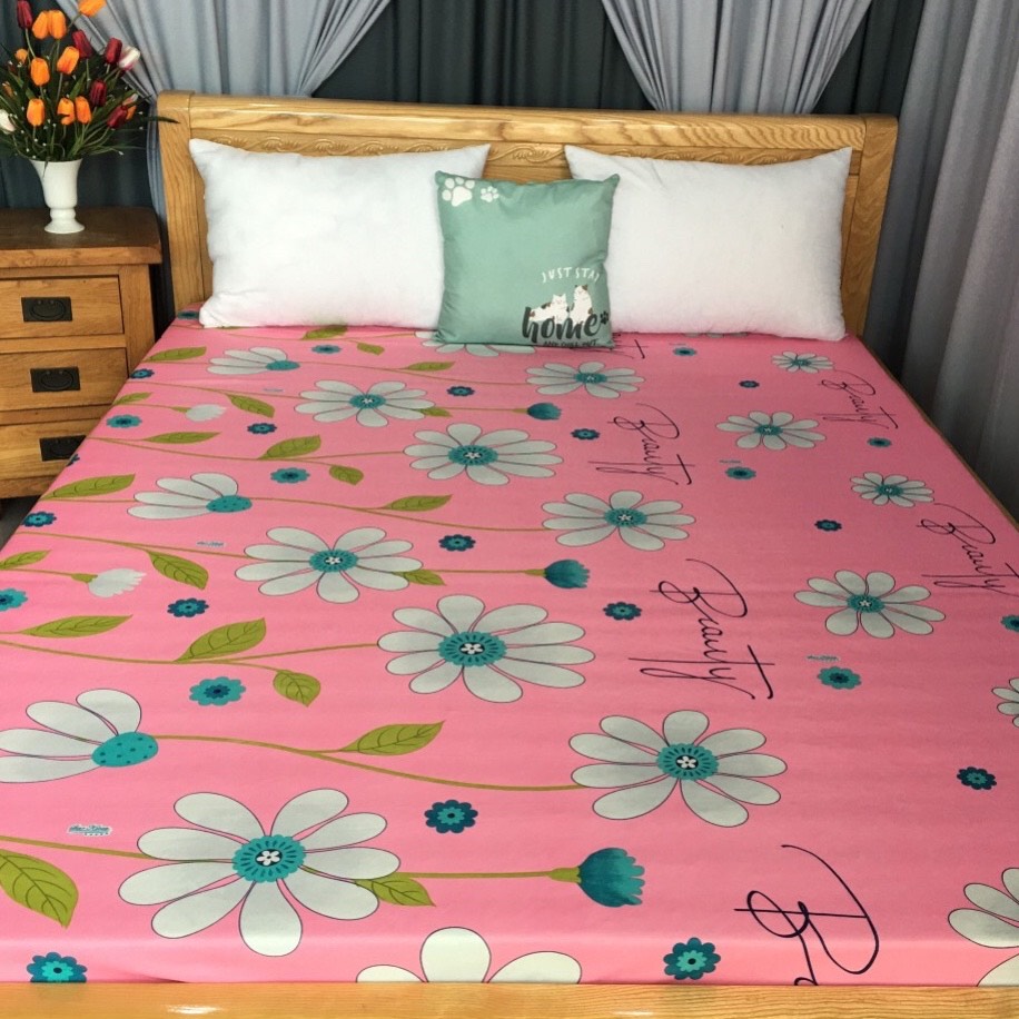[HCM]Drap Chống Thấm nano Cao Cấp {mặt trên là vải cotton thấm hút tốt . mặt dưới phủ nano siêu chống thấm}