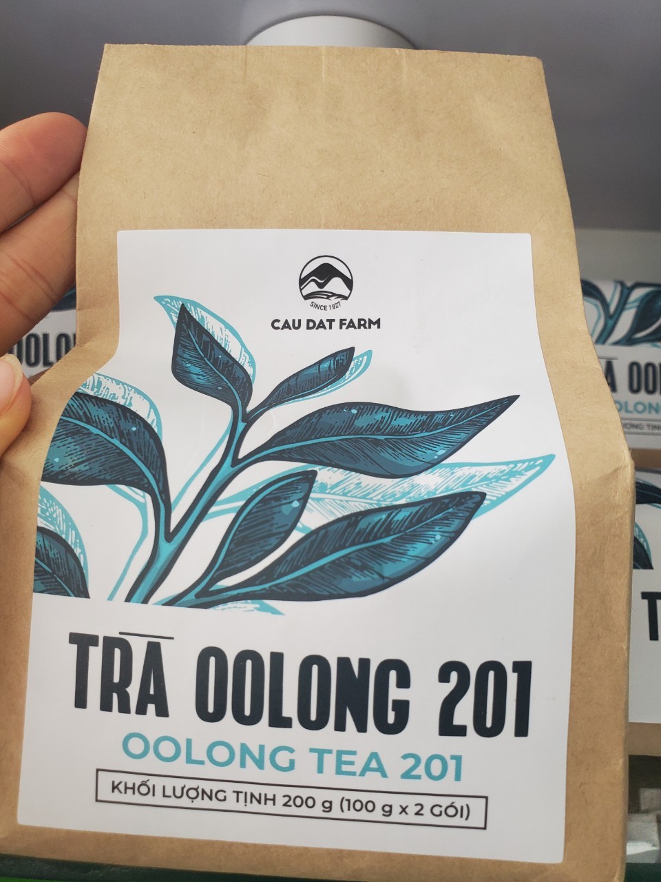 Trà olong cầu đất 201 - bao thiếc 200gr