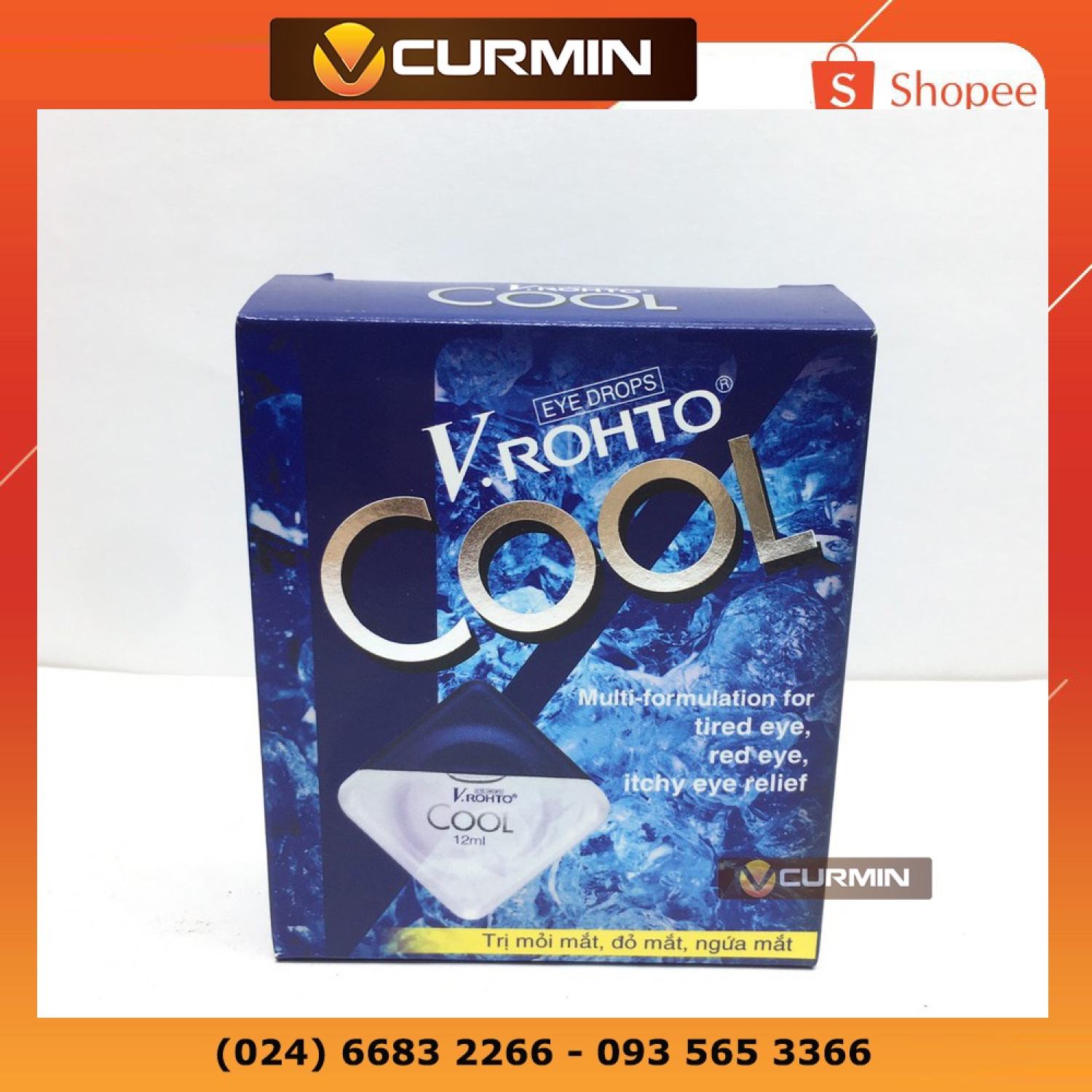 Nhỏ mắt v.rohto cool chai 12ml