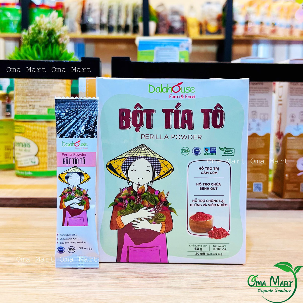 Bột tía tô Dalahouse