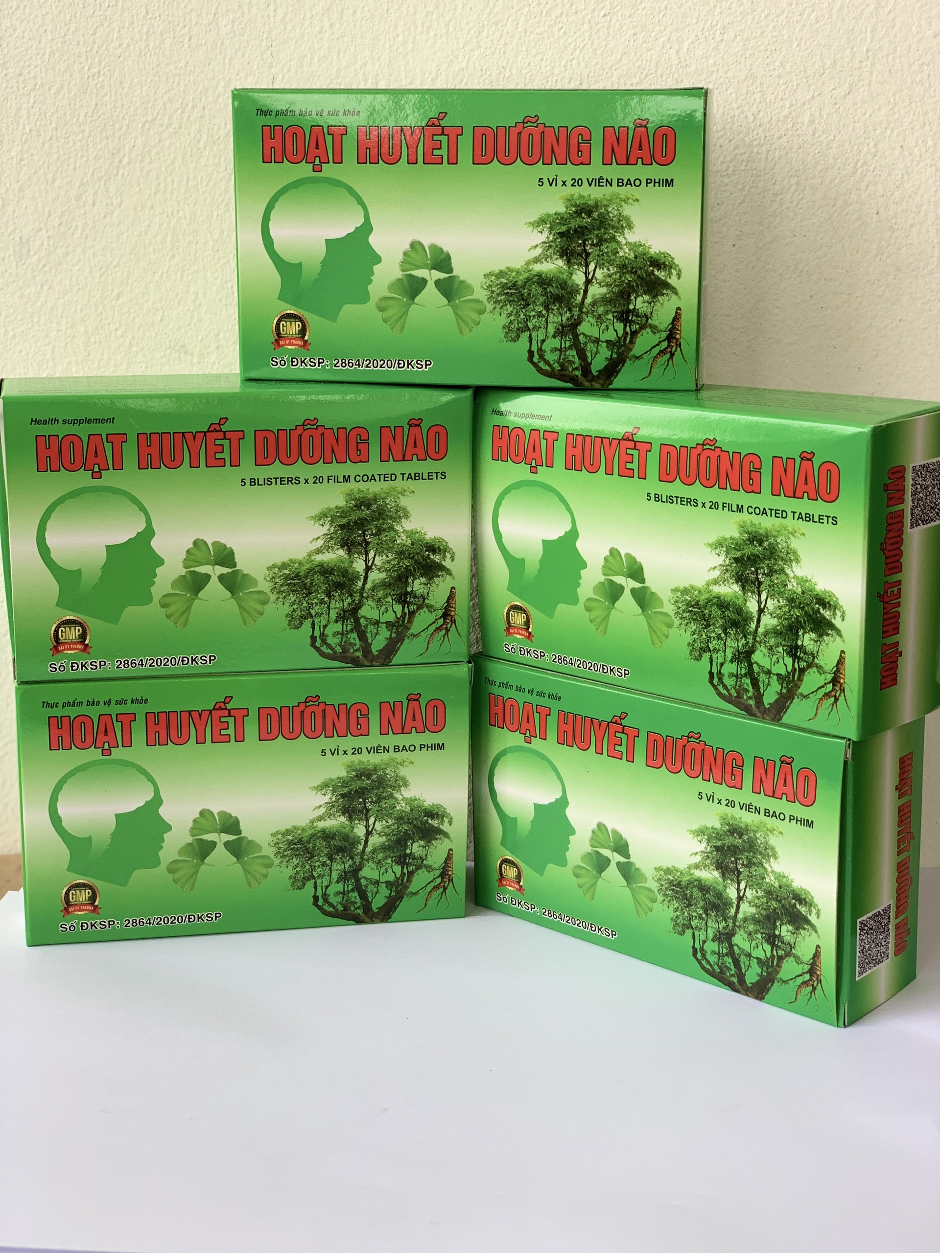 Hoạt huyết dưỡng não - Giúp tuần hoàn não cải thiện trí nhớ.