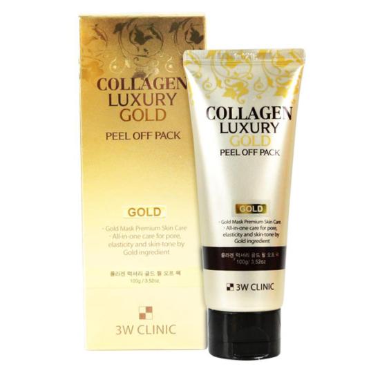 [HCM]Gel lột mặt nạ 3W Clinic Collagen Luxury Gold Peel Off Pack 100g