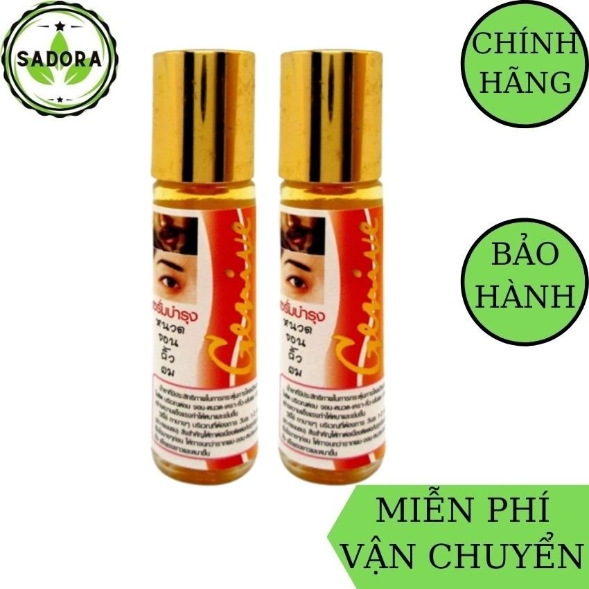 [HCM][Freeship] Serum Kích Mọc Lông Mày Mọc Râu Genive Thái Lan SADORA hiệu quả giúp mọc nhanh và dày-10ml