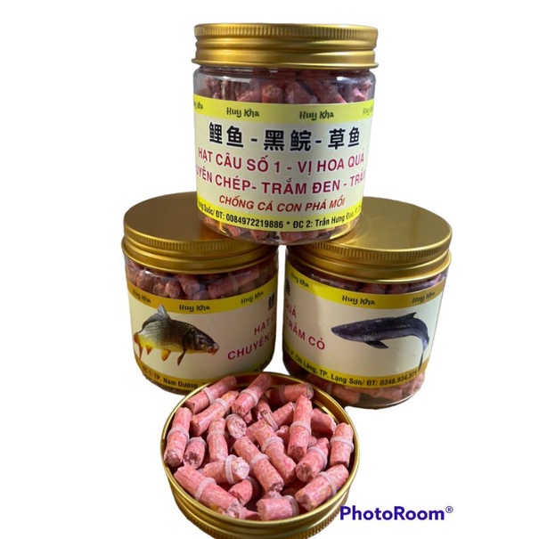 Hạt câu số 1 chuyên chép, trắn đen, trắm cỏ