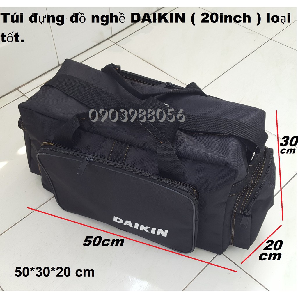 Túi đồ nghề DAKIN kỹ thuật cơ điện lạnh cỡ lớn loại hộp siêu tốt siêu bền