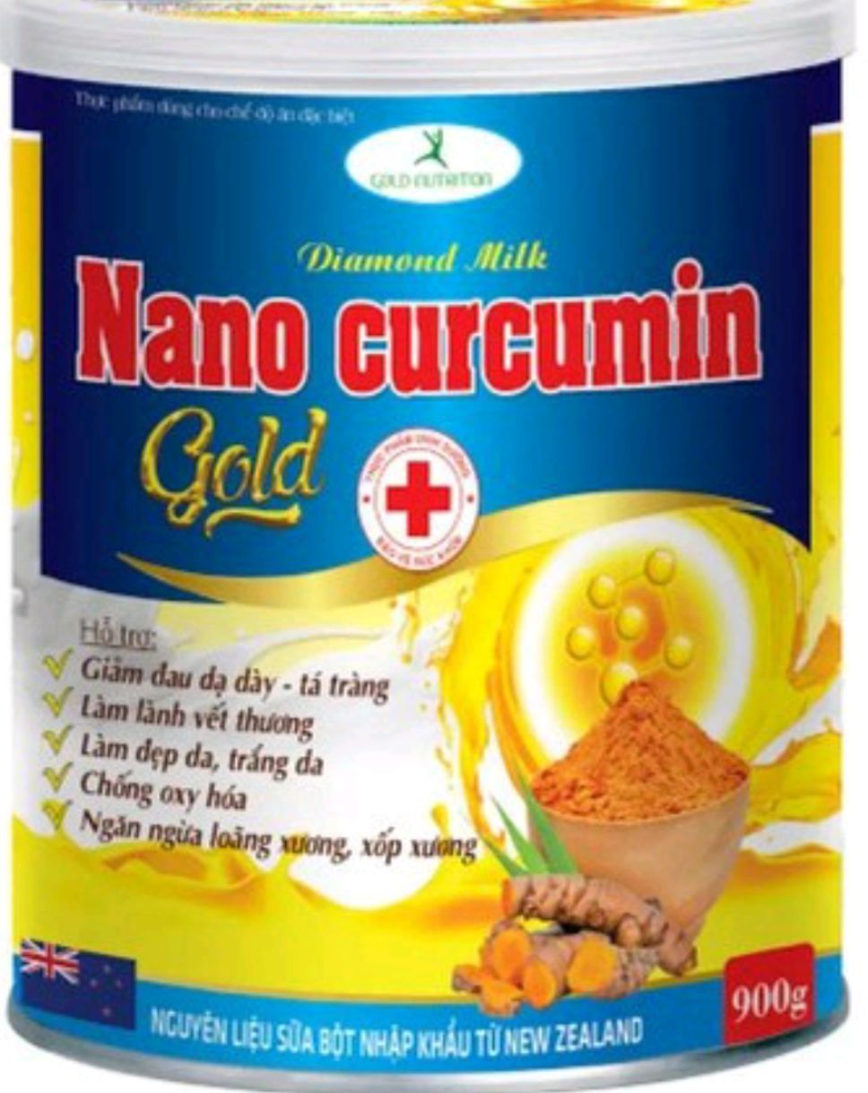 Sữa nghệ nano curcumim gold. hsd 2026