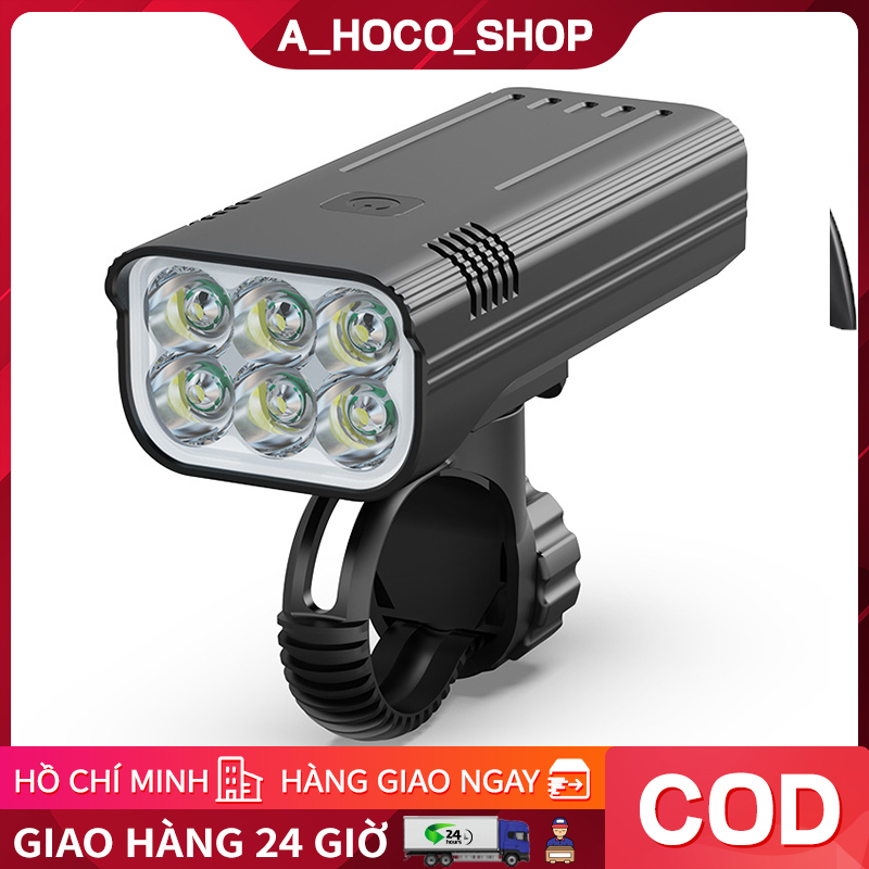 Đèn xe đạp đèn led sạc usb chống mưa đèn trước đường 900 lumens đèn pin xe đạp nhôm đèn hậu đèn xe đạp
