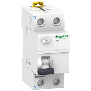 Cầu dao chống giật rccb 2f25a - 2f40a, 30ma schneider