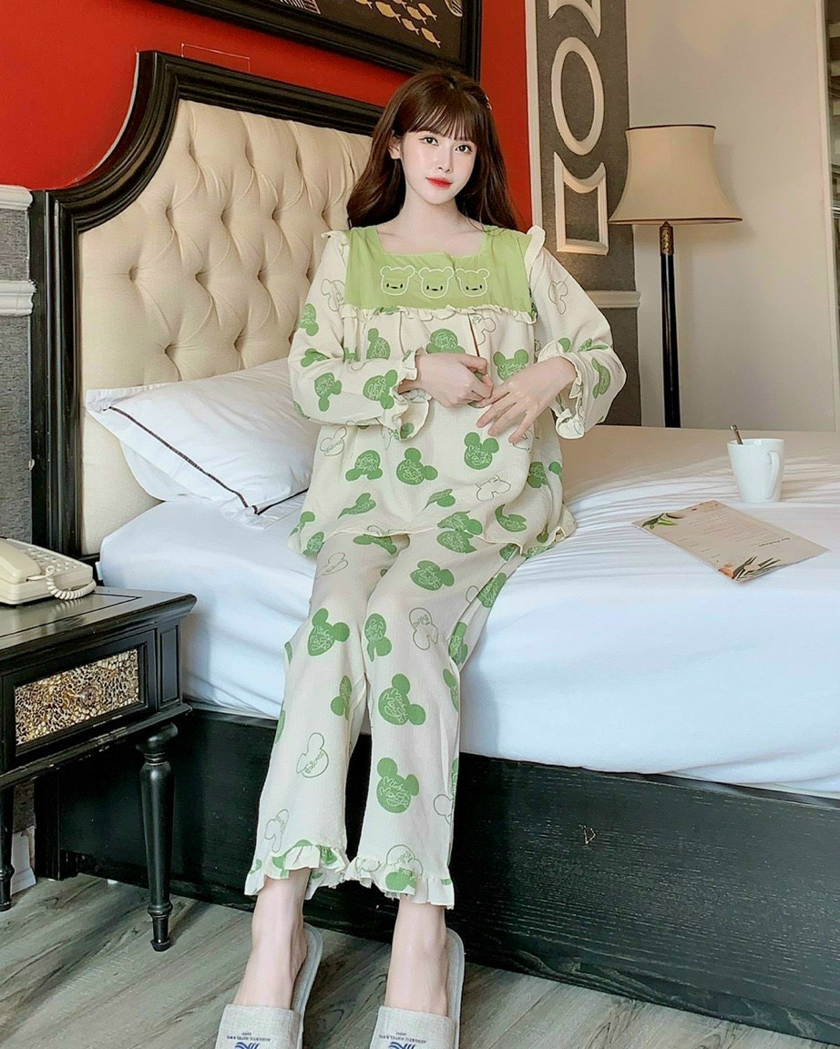 Bộ đũi thái hình mặc bầu và sau sinh