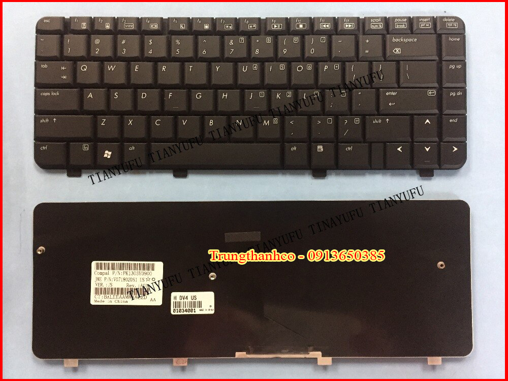 Bàn phím laptop hp dv4