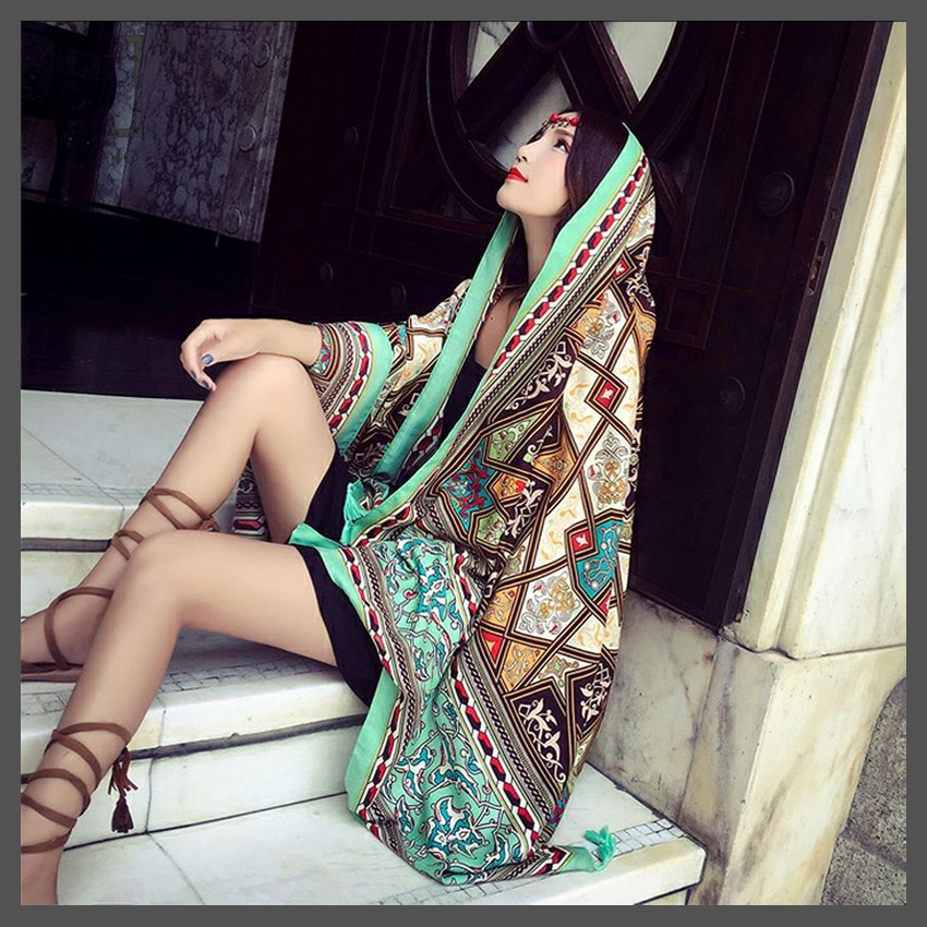 RIZANO- Khăn Choàng Cổ, Chất Liệu Voan, Dùng Như Khăn, Khăn Bandana, Khăn Quàng Cổ, Kết Hợp Cùng, Bikini, Bikini Đi Biển Đẹp, Khăn Chụp Ảnh Đẹp