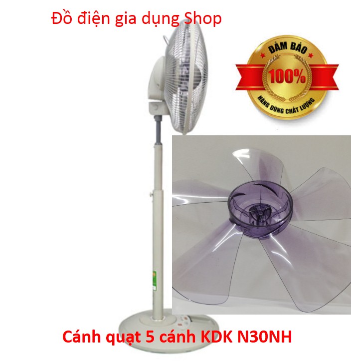 Cánh quạt KDK N30NH chính hãng ( Phụ tùng - phụ kiện, cánh quạt lửng 5 cánh  KDK N30NH )