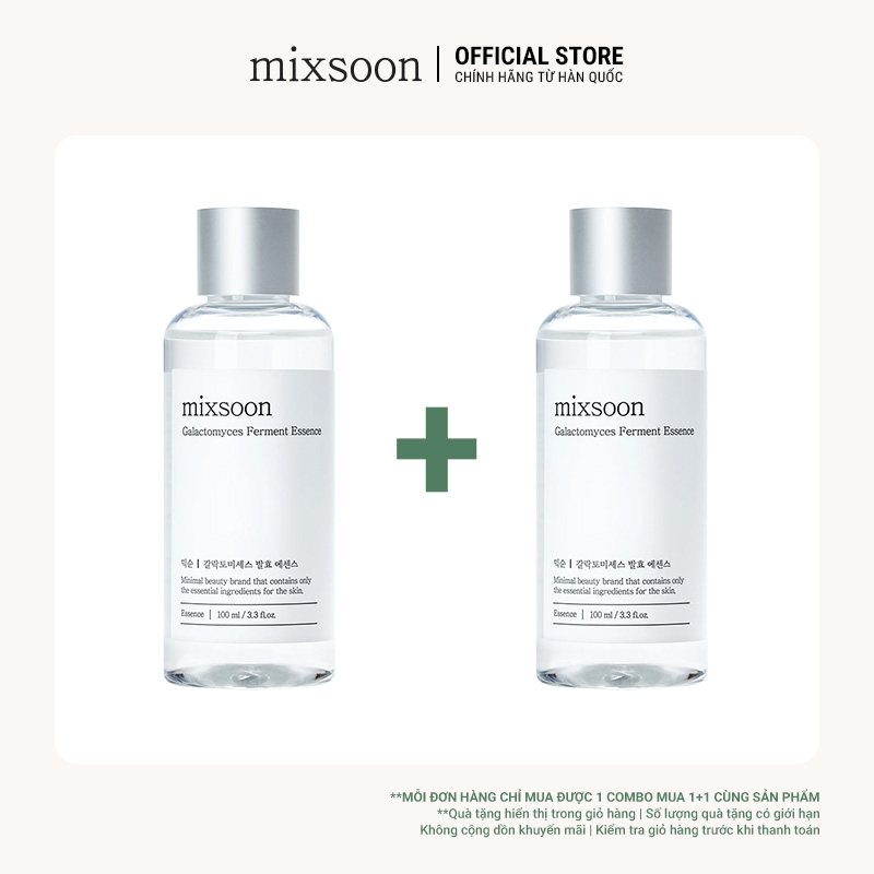 Tinh chất men Galactomyces phục hồi da thâm, sạm, chống oxy hóa Mixsoon Galactomyces Essence 100ml