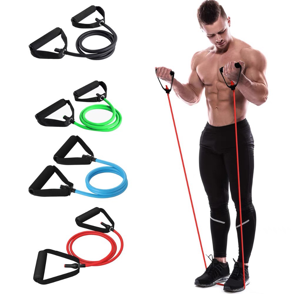 Dây đai kháng lực tập gym có độ đàn hồi cao, đa năng hỗ trợ các bài tập thể dục, duy trì vóc dáng