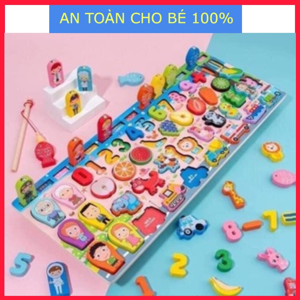Bộ Bảng Đếm Số - Học Toán Thông Minh Cho Bé (Video Thật)