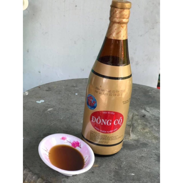 1 chai Nước tương Đông Cô chai sành