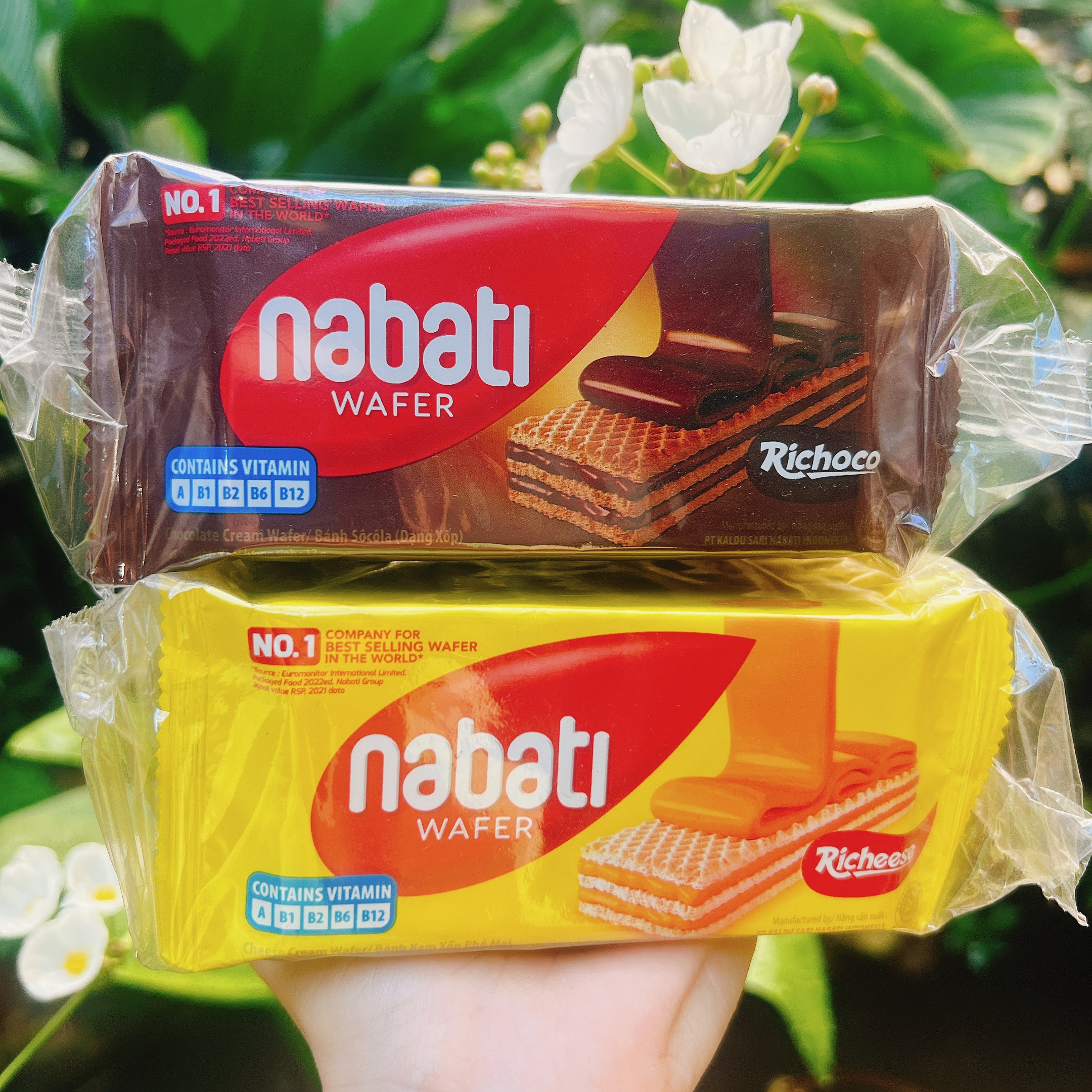 Bịch 10 bánh Nabati Socola- Phomai loại ngon