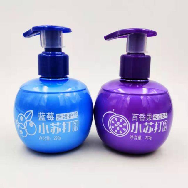 Bộ 2 chai kem đánh răng Soda Japan vị hoa quả cực hot