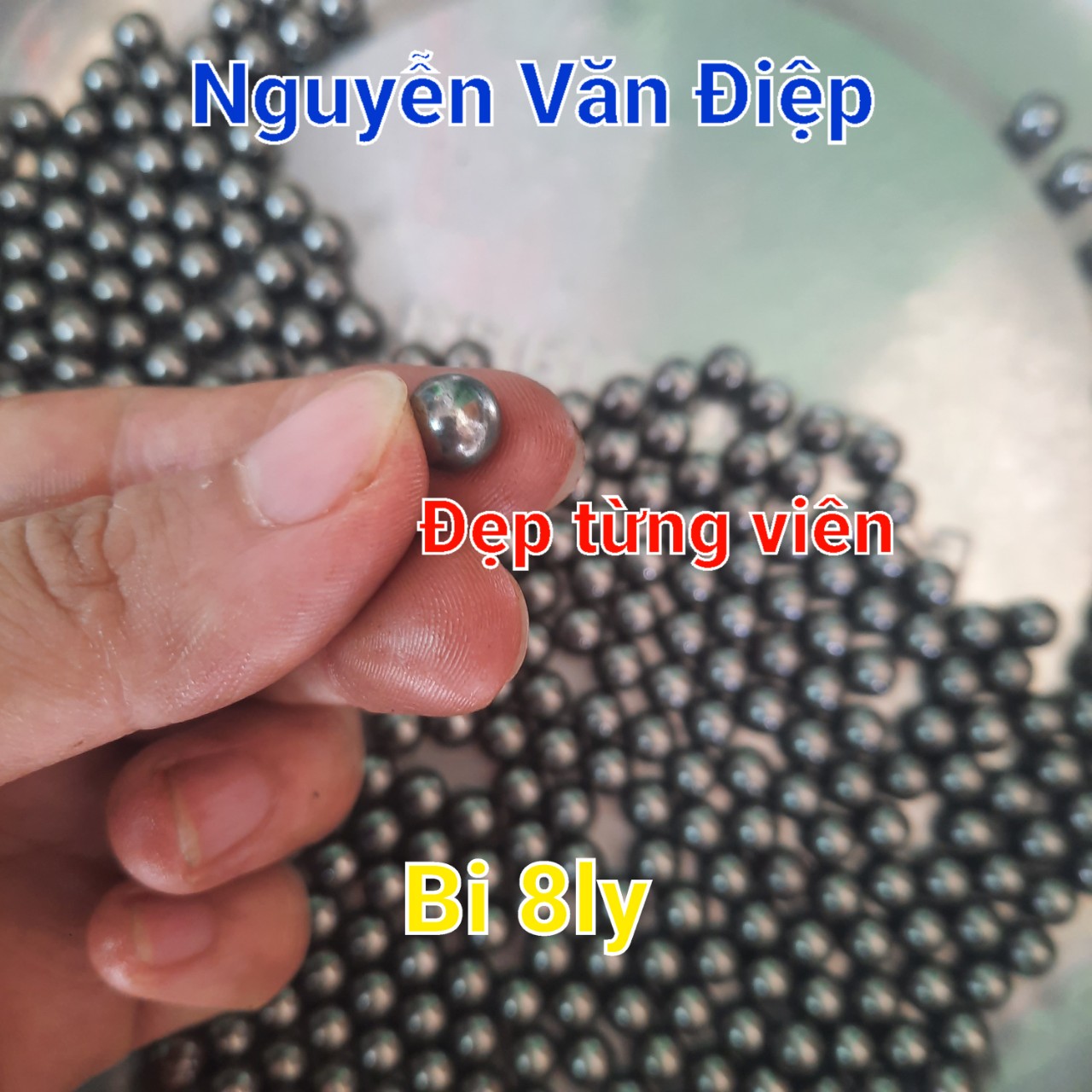 Combo 500gam(5 lạng) Bi trục xe đạp bóng tròn sáng bóng, đẹp từng viên kich thước 8mm