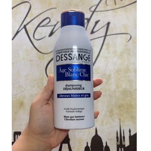 Dầu gội dessange age sublime blanc chic cho tóc bạc 250ml