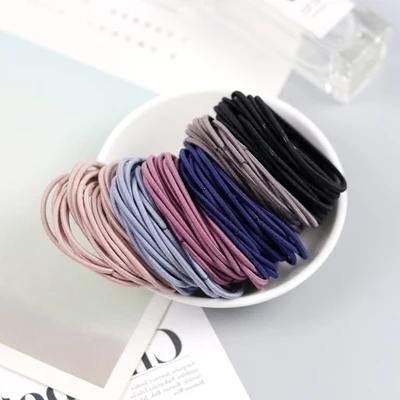 [HCM]Set 100 Thun Buộc Tóc Nữ Dây Buộc Tóc Nhiều Màu