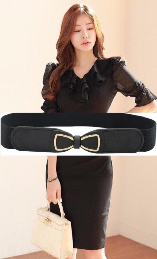 Thắt lưng nữ Dây nịt nữ đầm váy thời trang Hàn Quốc 3cm