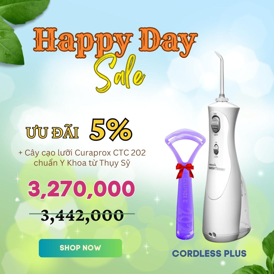 Máy tăm nước waterpik cordless plus wp-450