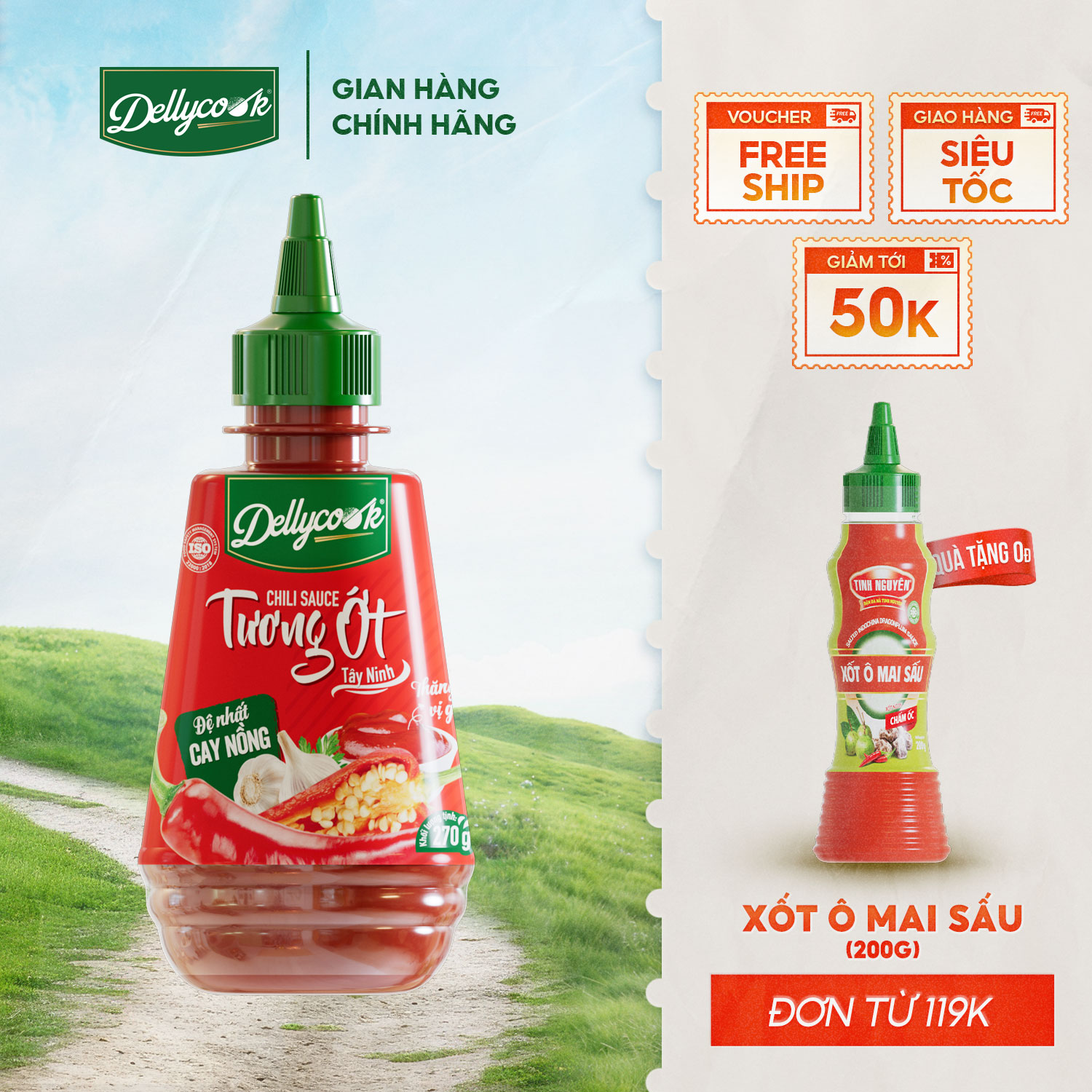 Tương Ớt Tây Ninh DellyCook