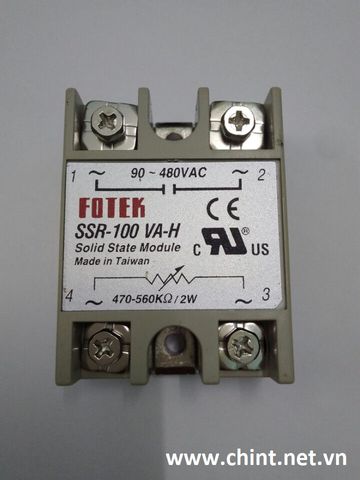 Rơ le bán dẫn Fotek SSR-100 VA-H  loại 1