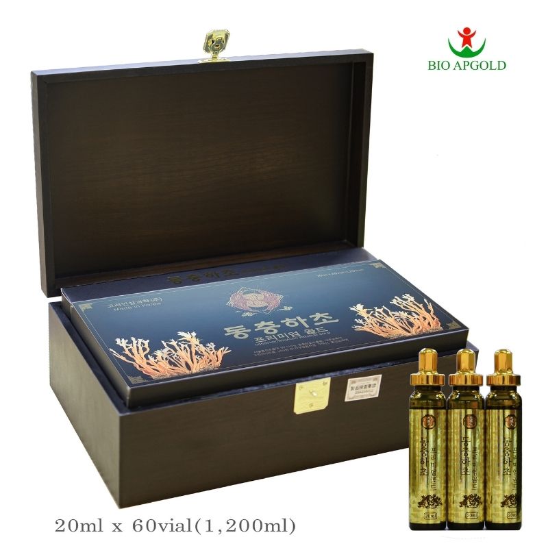 Đông trùng hạ thảo 60 ống hàn quốc 🔥 bio apgold 🔥 đông trùng hạ thảo dạng ống