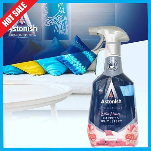 [HCM]Xịt vệ sinh Thảm Sofa Astonish 750ML Diệt khuẩn làm sạch-SẢN XUẤT ANH QUỐC