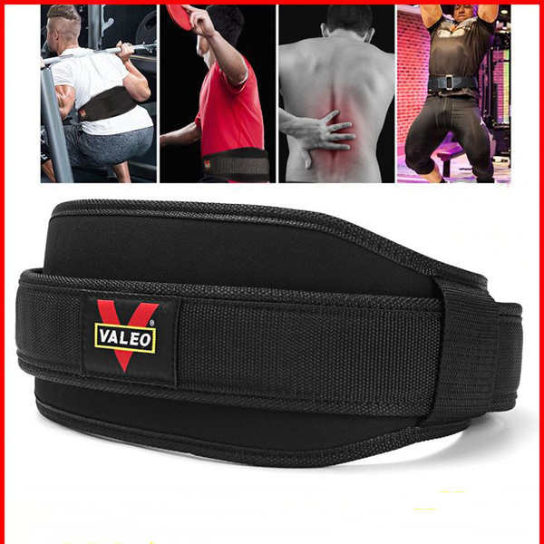 Đai Lưng Mềm Bảo Vệ Lưng Squat Tập GYM Valeo Bản To 15cm