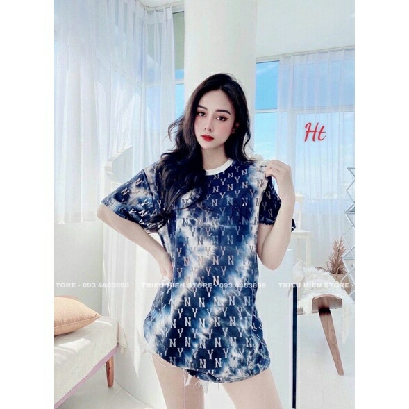 Áo loang chữ nhỏ ht12