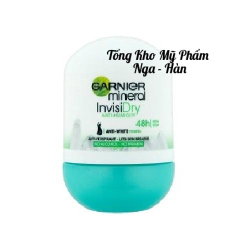 [HCM]Lăn khử mùi Garnier Mineral (Xanh) - 50ml