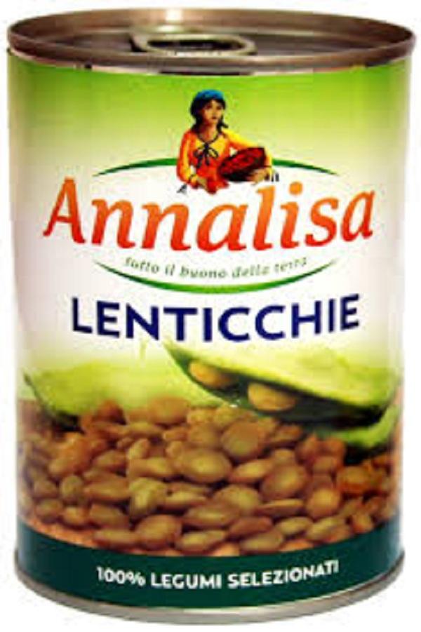 Đậu Lentils 400g - Annalisa nhập khẩu Italia