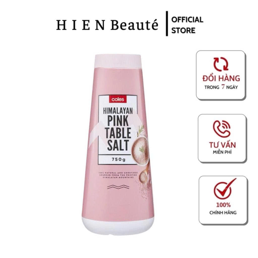 Muối Hồng Coles Himalayan Pink Table Salt 750g