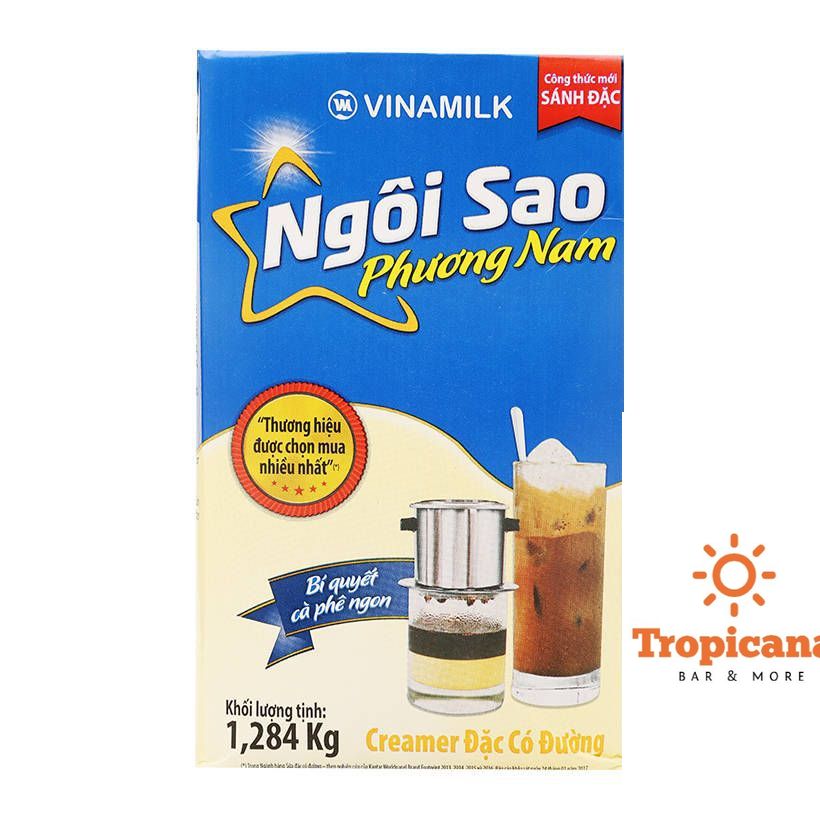THÙNG sữa đặc VINAMILK có đường NSPN XANH BIỂN - 1L - 1.284g * 12 hộp - DATE MỚI NHẤT (Tiết kiệm 15k)
