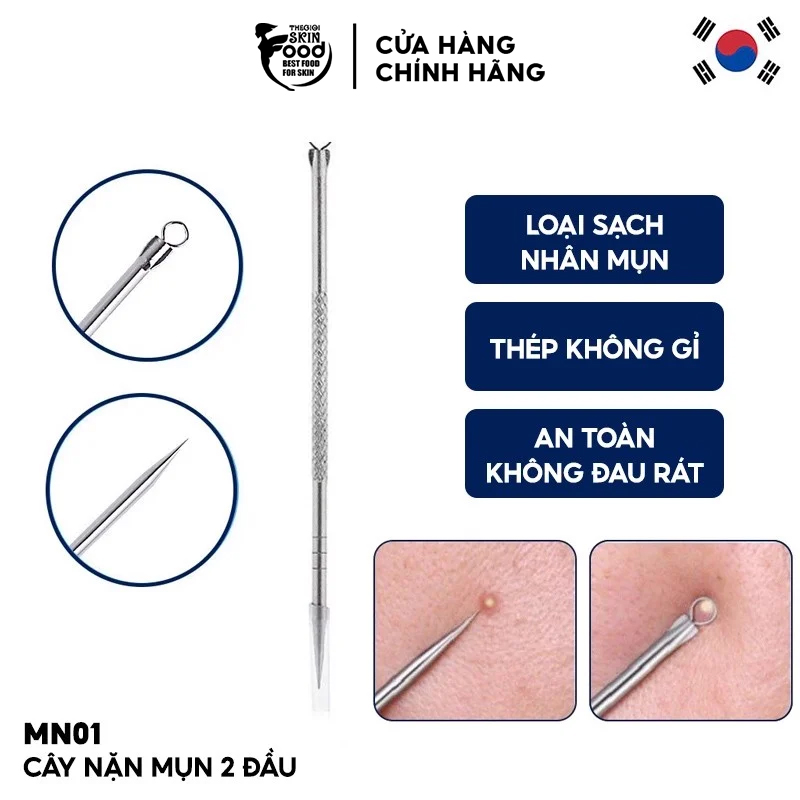 Cây nặn mụn 2 đầu vacosi acne tool nm01