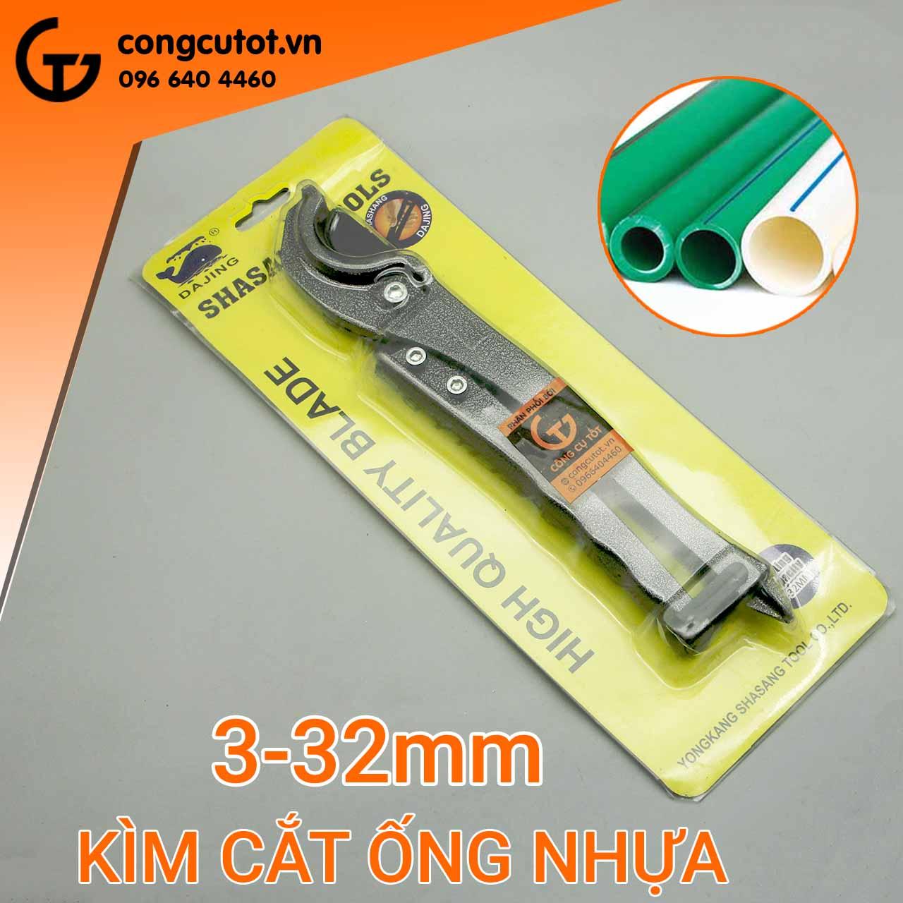 Kềm cắt ống nhựa 3-25mm, 3-32mm senyue