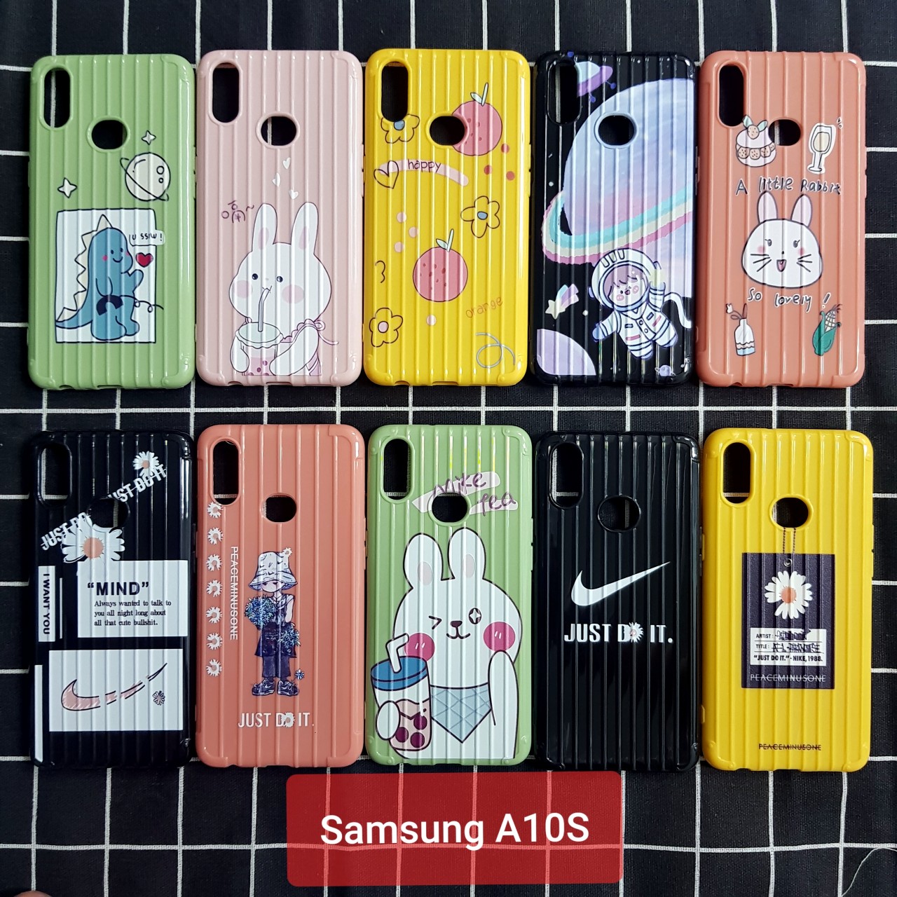 [Nhiều mẫu] ốp Lưng vali dẻo cute Cho Sam Sung A10S silicon Samsung Galaxy A10S cute 3d
