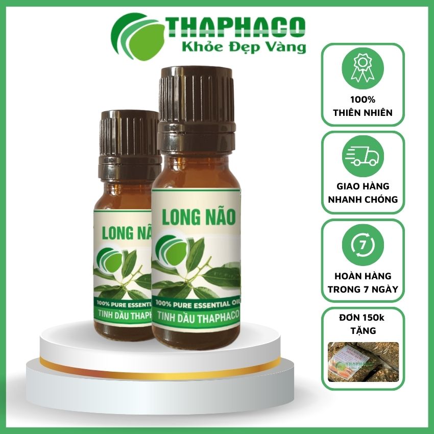 Tinh Dầu Long Não Tươi Mát, Nguyên Chất 10ml Thaphaco