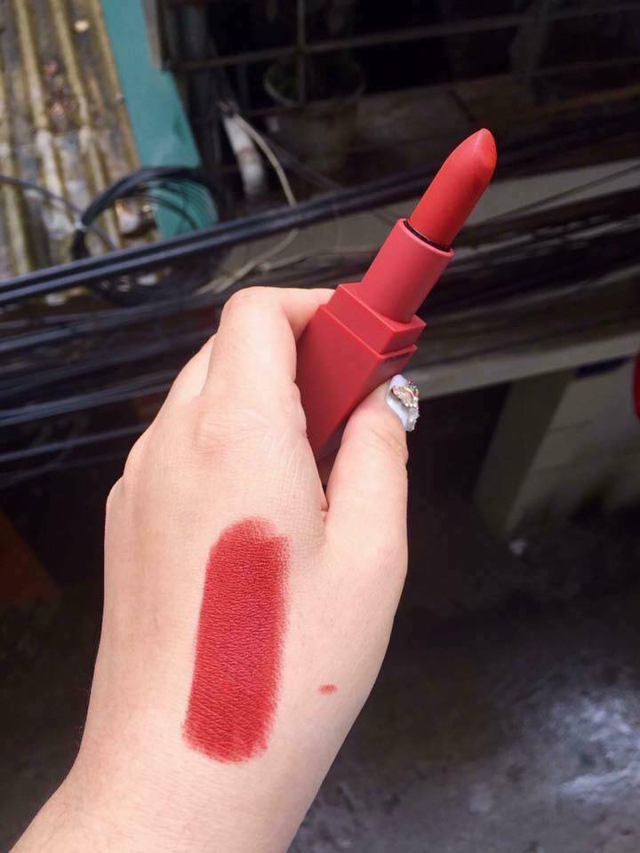 Son 3CE mood recipe 2017 màu đỏ đất 222