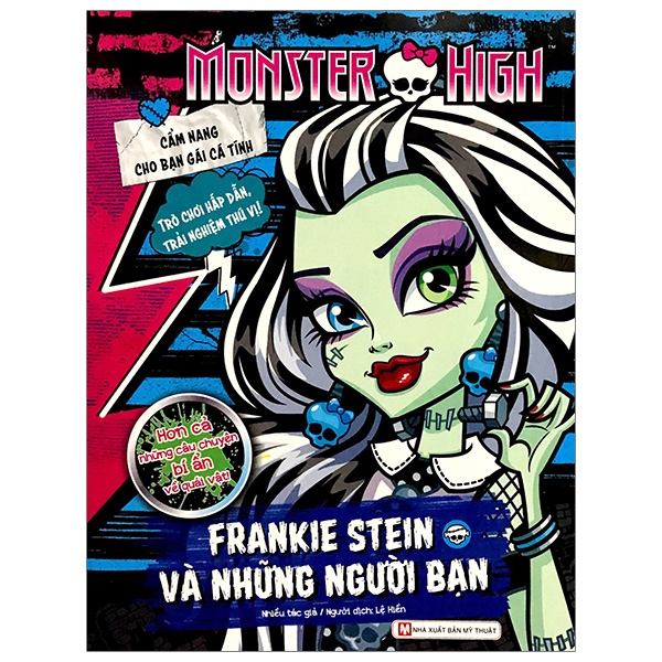 Fahasa - monster high - cẩm nang bạn gái cá tính - frankie stein và những người bạn
