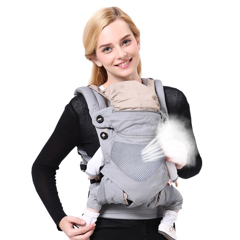 Địu em bé trợ lực địu em bé 4 tư thế KidsWorld 4 Position 360 KWKNM Omni Breeze Baby Carrier thoáng khí