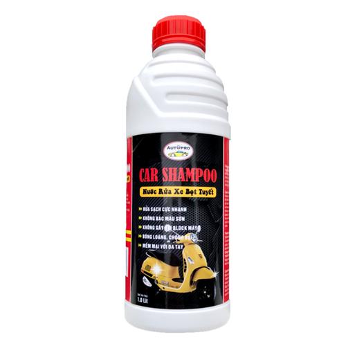 Nước rửa xe bọt tuyết Car Shampoo Autopro 1L cho ô tô xe máy - NRX1L