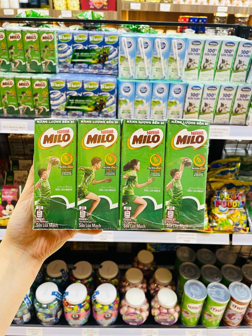 Sữa lúa mạch Nestle Milo 180ml