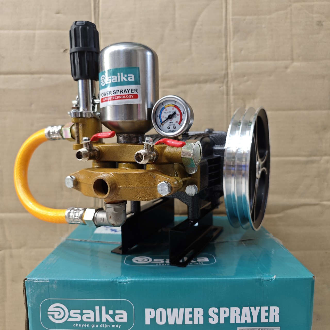 ĐẦU RỬA XE ÁP LỰC CAO SAIKA 2.9HP PiTong 30MM 1.5HP PiTong 22MM